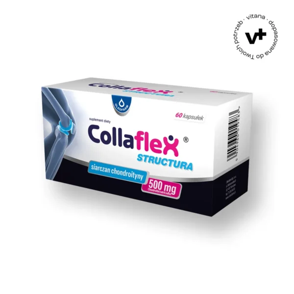Collaflex Structura, 60 kapsułek marki Oleofarm – suplement diety wspierający zdrowie stawów i kości